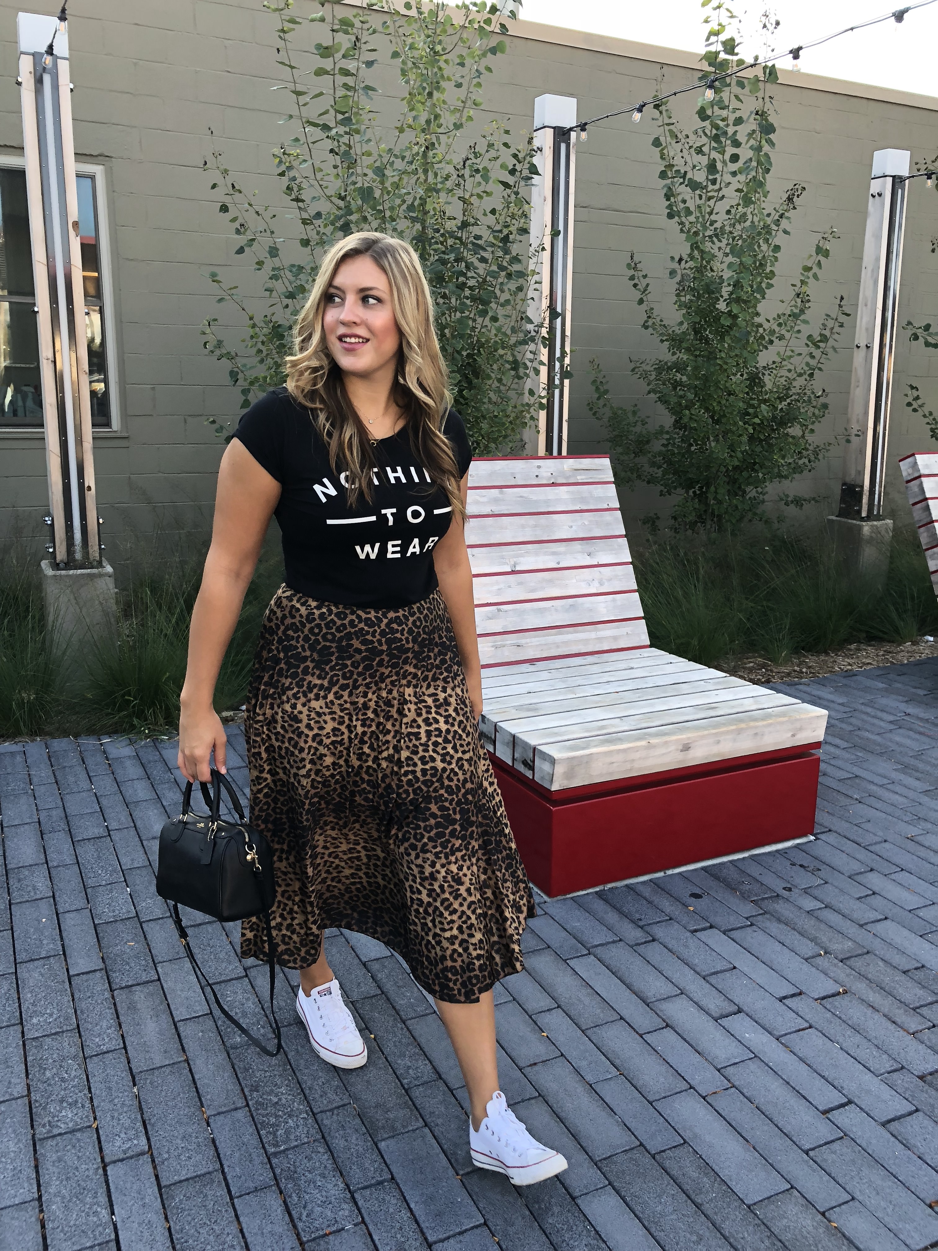 Slip Skirt and Sneaker Outfits to Try | Natalie Yerger